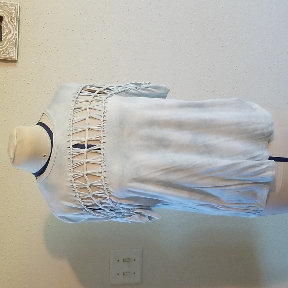American Eagle Macrame Tee